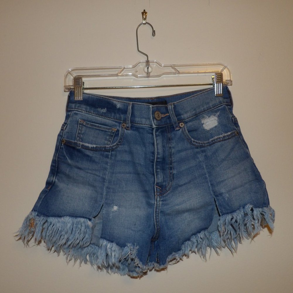 Express Denim Shorts High Rise 0